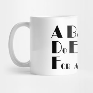 ABCDEFG- A Boy's Love. Mug